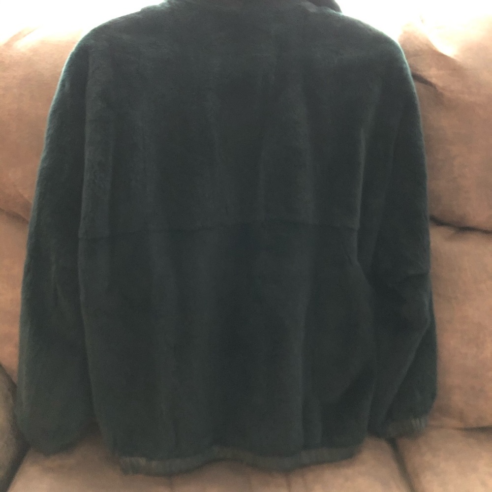 Reversible mink/leather jacket. - Picture 2 of 7